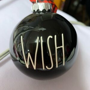 Rae DunnWish Ornament